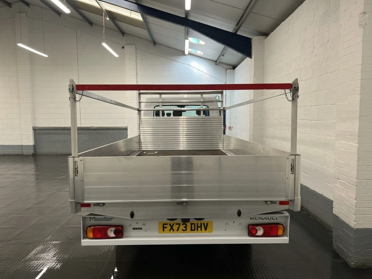 2023 Renault Master Dropside Van — rear view