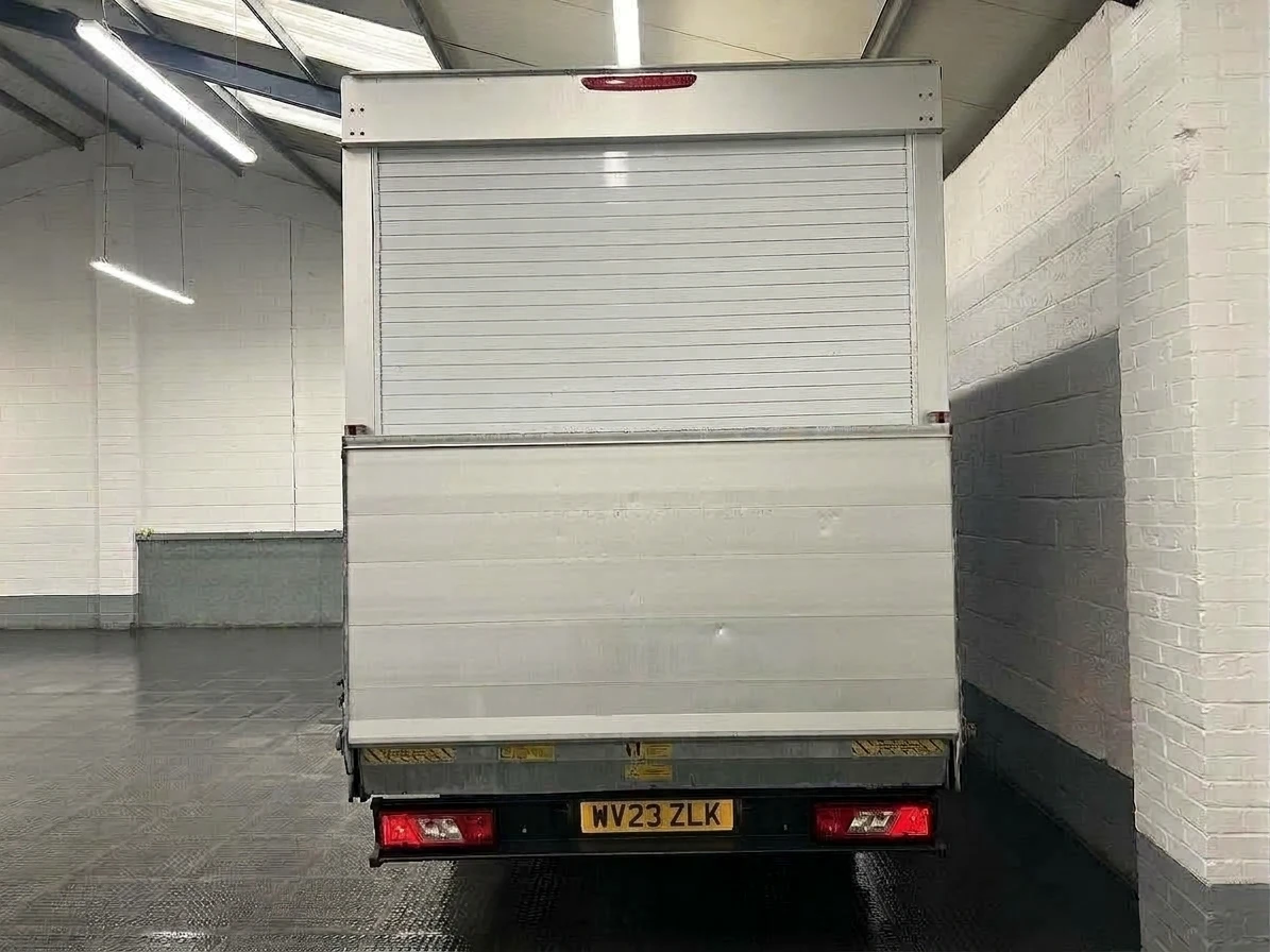 2023 Ford Transit CurtainSider Van — rear view