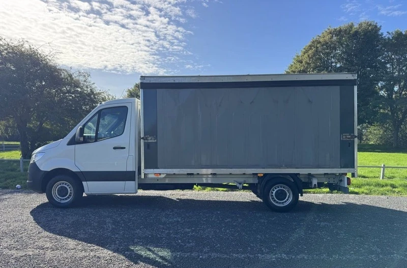 2023 Mercedes-Benz Sprinter CurtainSider Van — side view