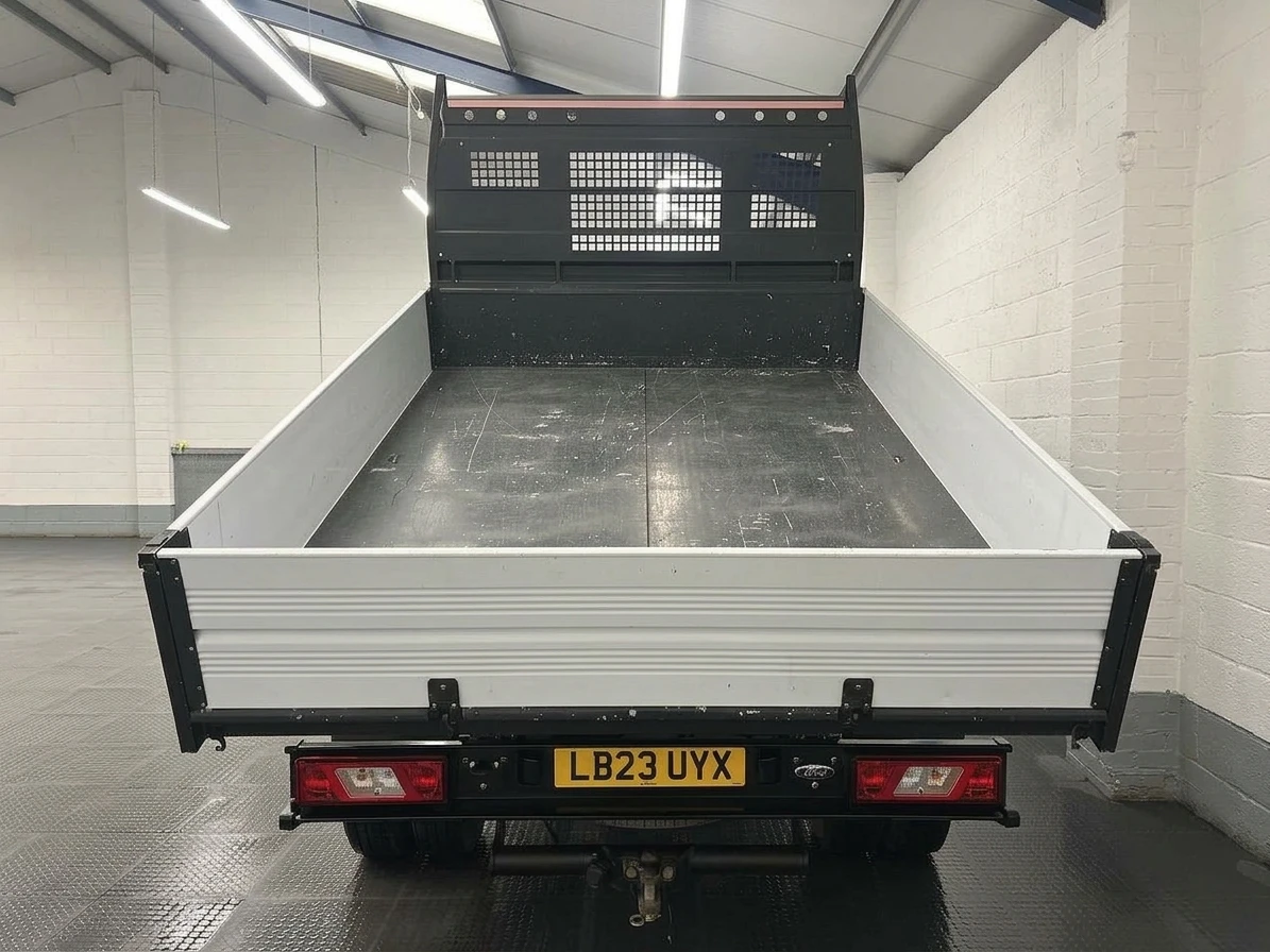2023 Ford Transit Double Cab Tipper Van — rear view