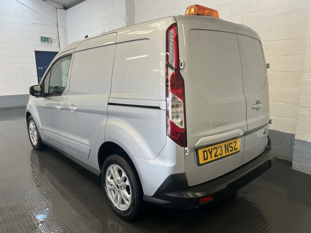 2023 Ford Transit Connect Panel Van — rear three-quarter view