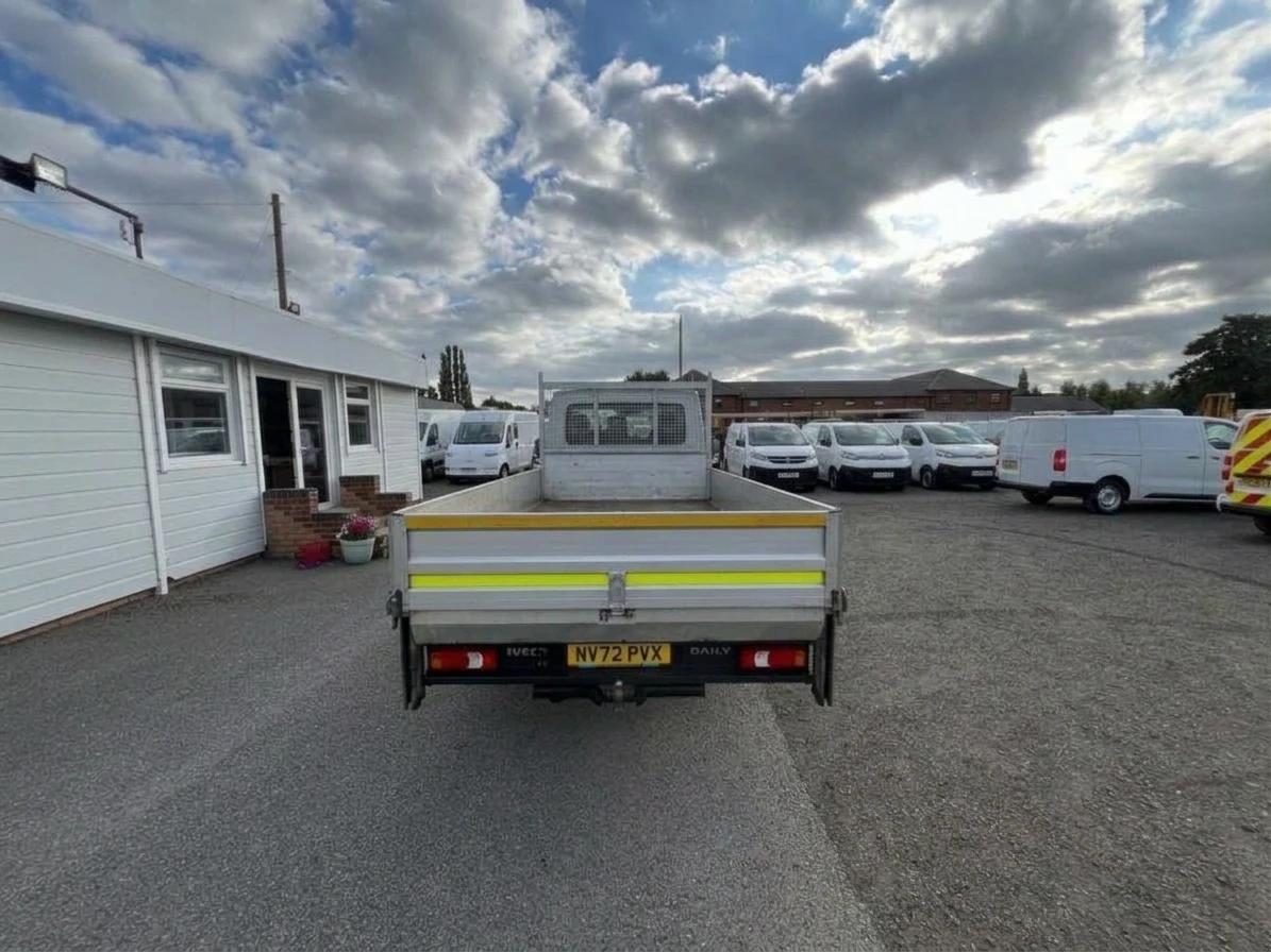 2023 Iveco Daily Dropside Van — rear view