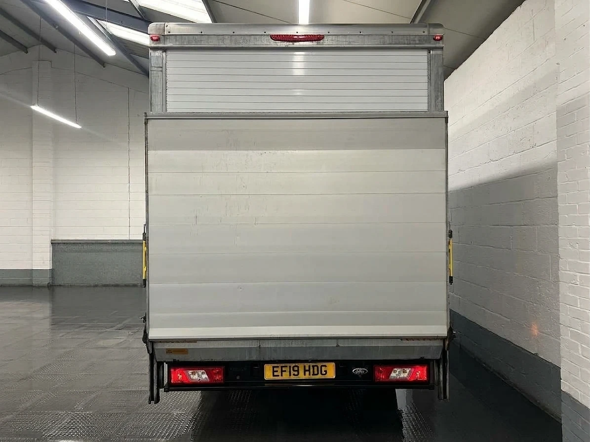 2019 Ford Transit Luton Box Van — rear view