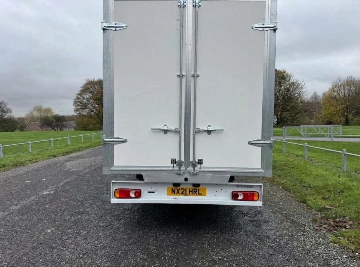 2021 Nissan NV400 Luton Box Van — rear view