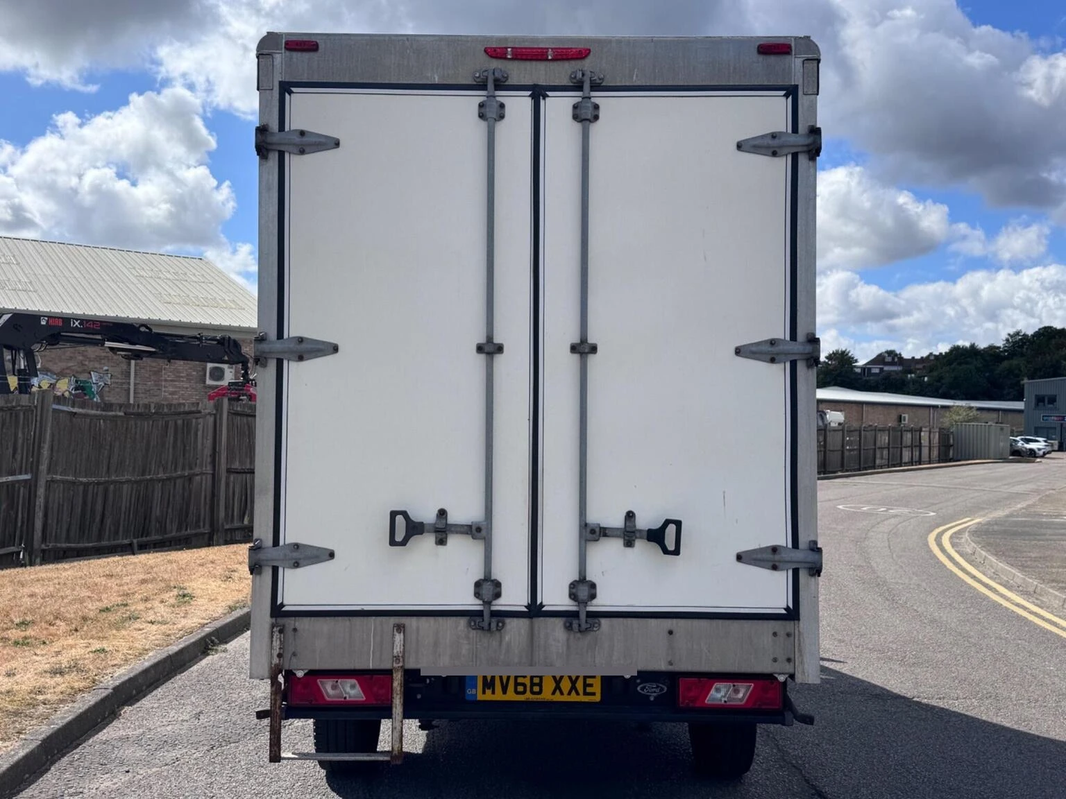 2018 Ford Transit CurtainSider Van — rear view