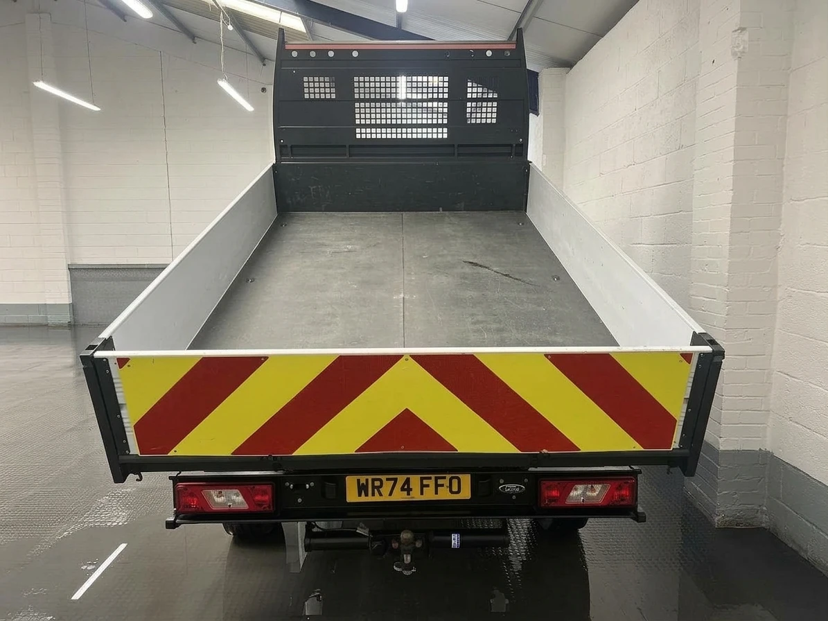 2024 Ford Transit Tipper Van — rear view