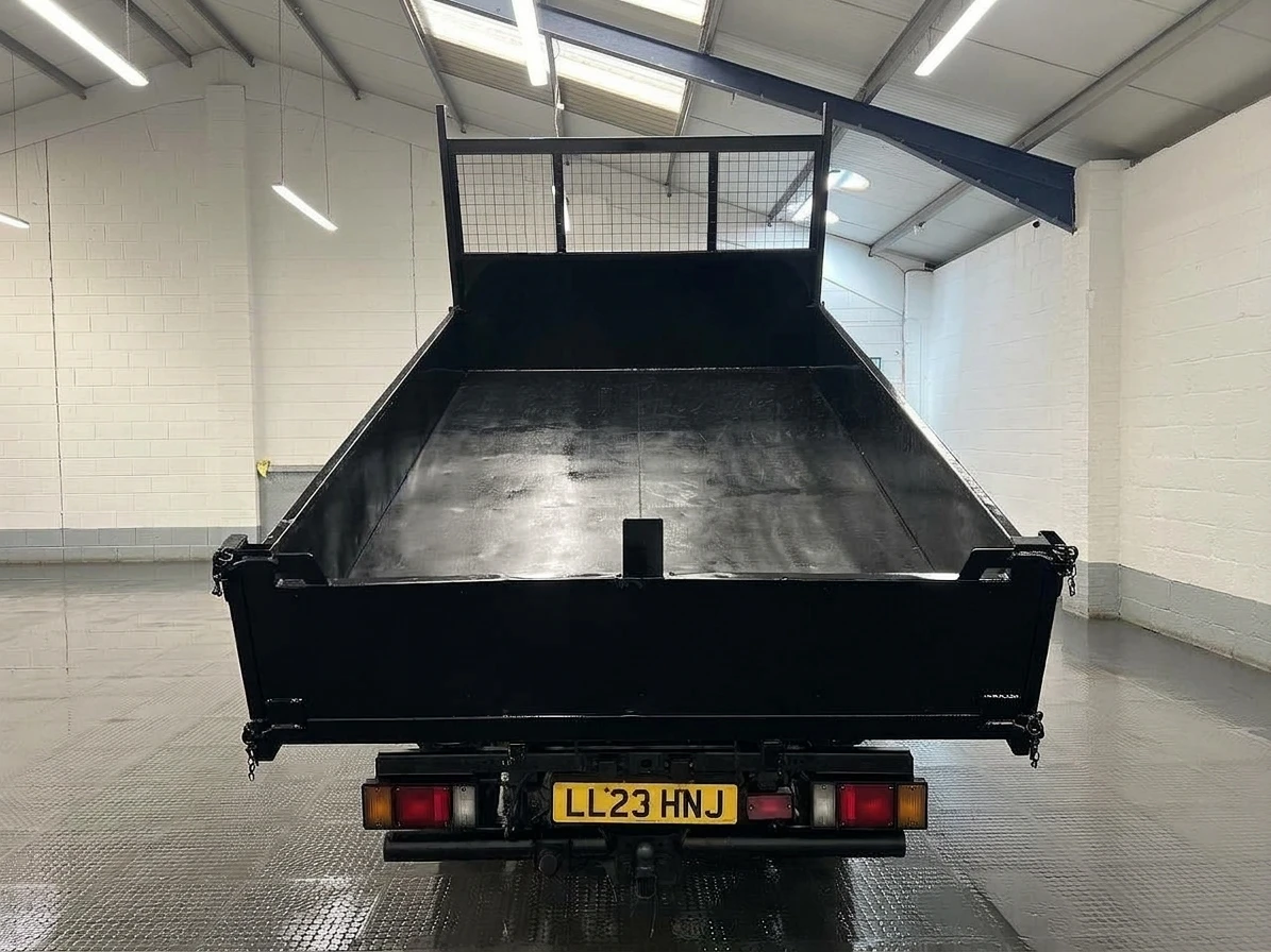 2023 Isuzu Grafter Tipper Van — rear three-quarter view