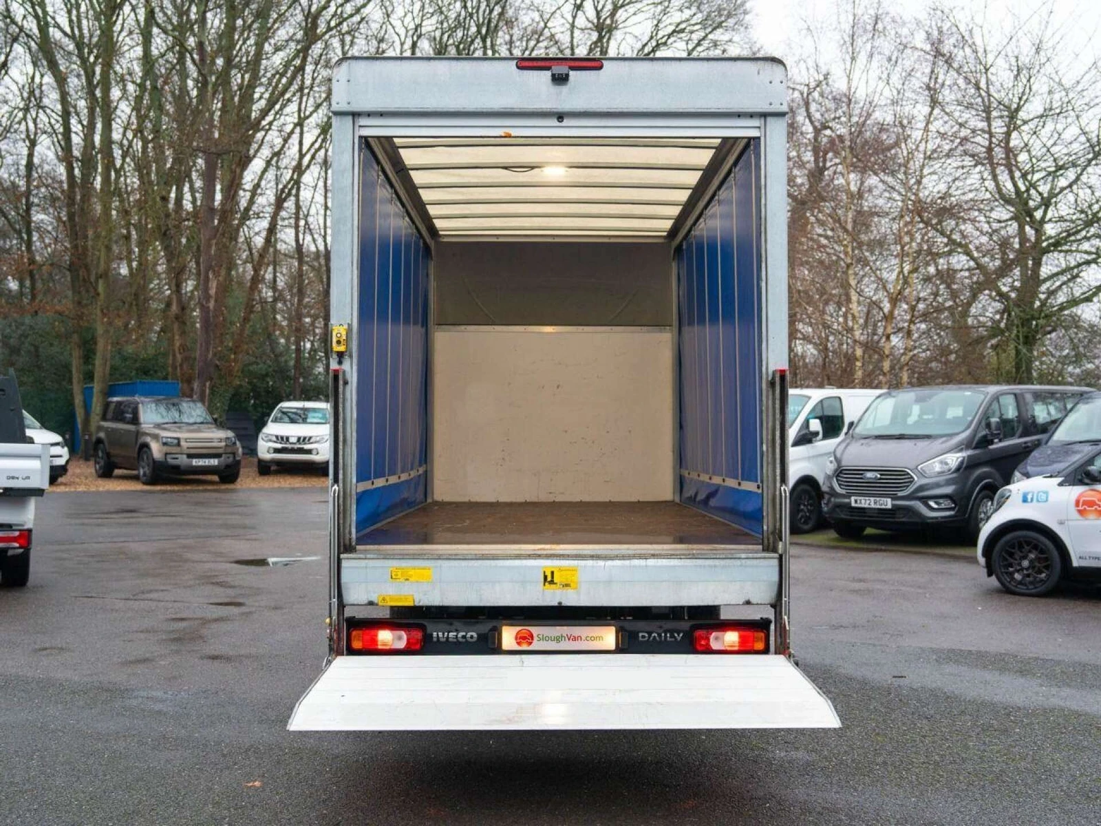 2023 Iveco Daily CurtainSider Van — rear view