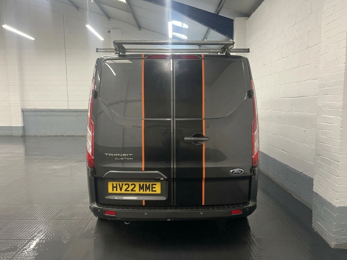2022 Ford Transit Custom Panel Van — rear view