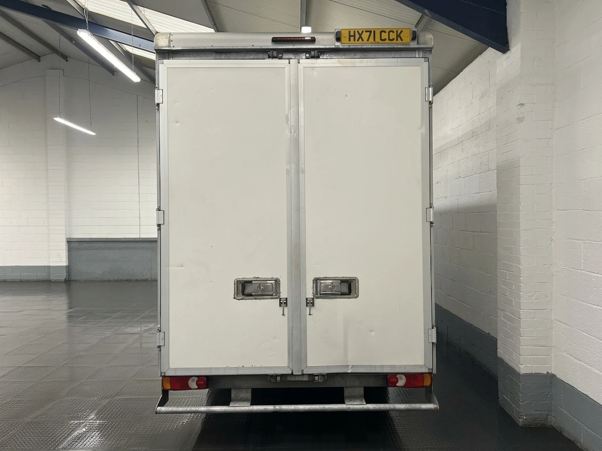 2021 Peugeot Boxer Luton Low Loader Van — rear view