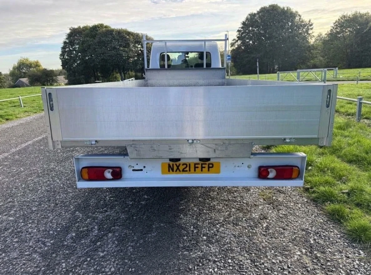 2021 Nissan NV400 Dropside Van — rear view