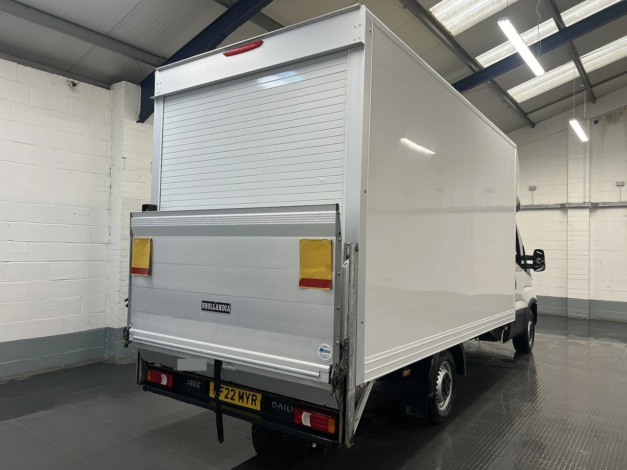 2022 Iveco Daily Luton Box Van — rear three-quarter view