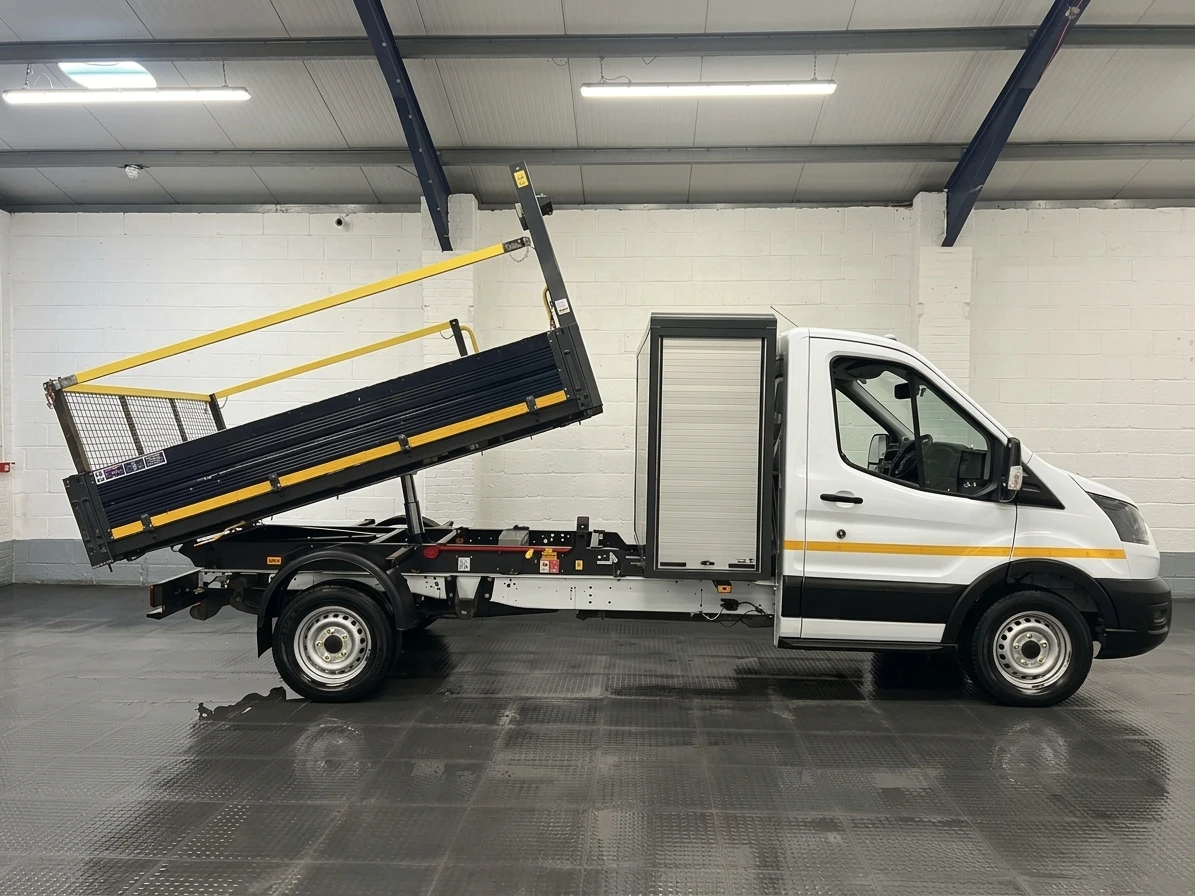 2023 Ford Transit Tipper Van — side view