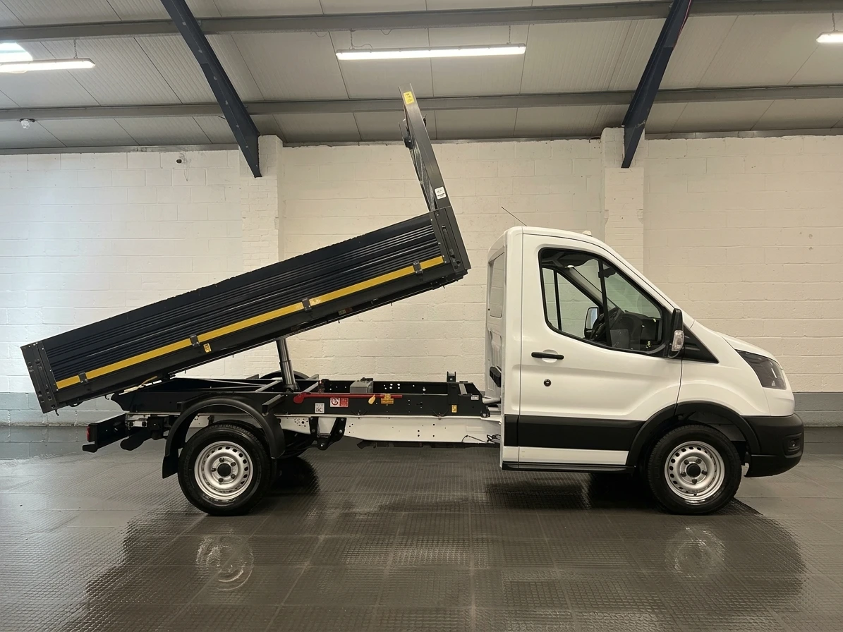 2022 Ford Transit Tipper Van — side view