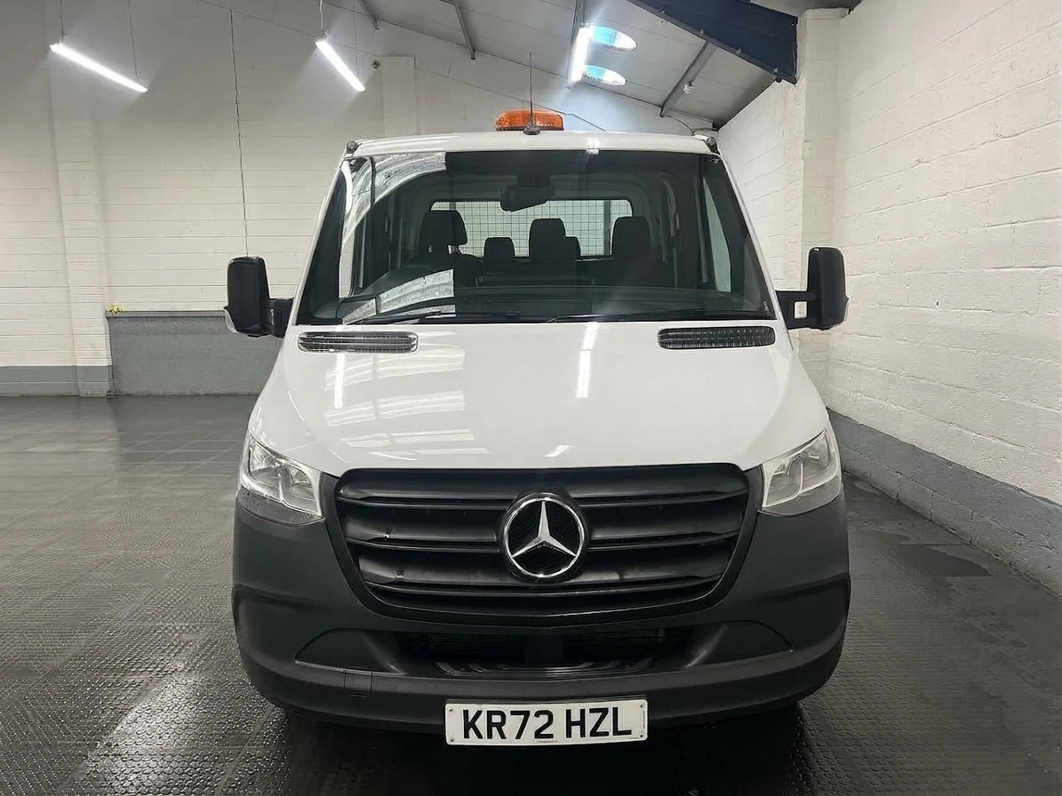 2023 Mercedes-Benz Sprinter Double Cab Dropside Van — front view