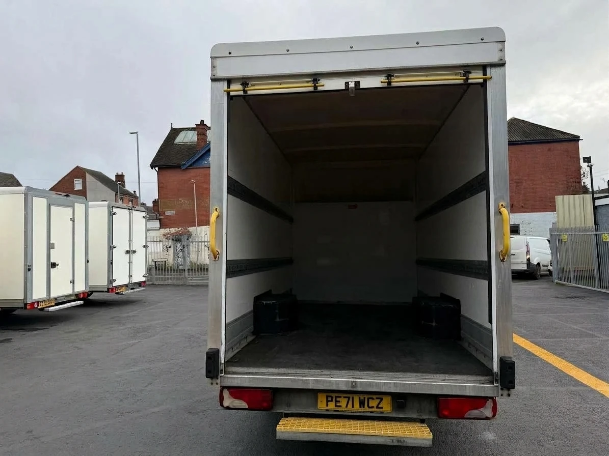 2021 Mercedes-Benz Sprinter Luton Low Loader Van — rear view
