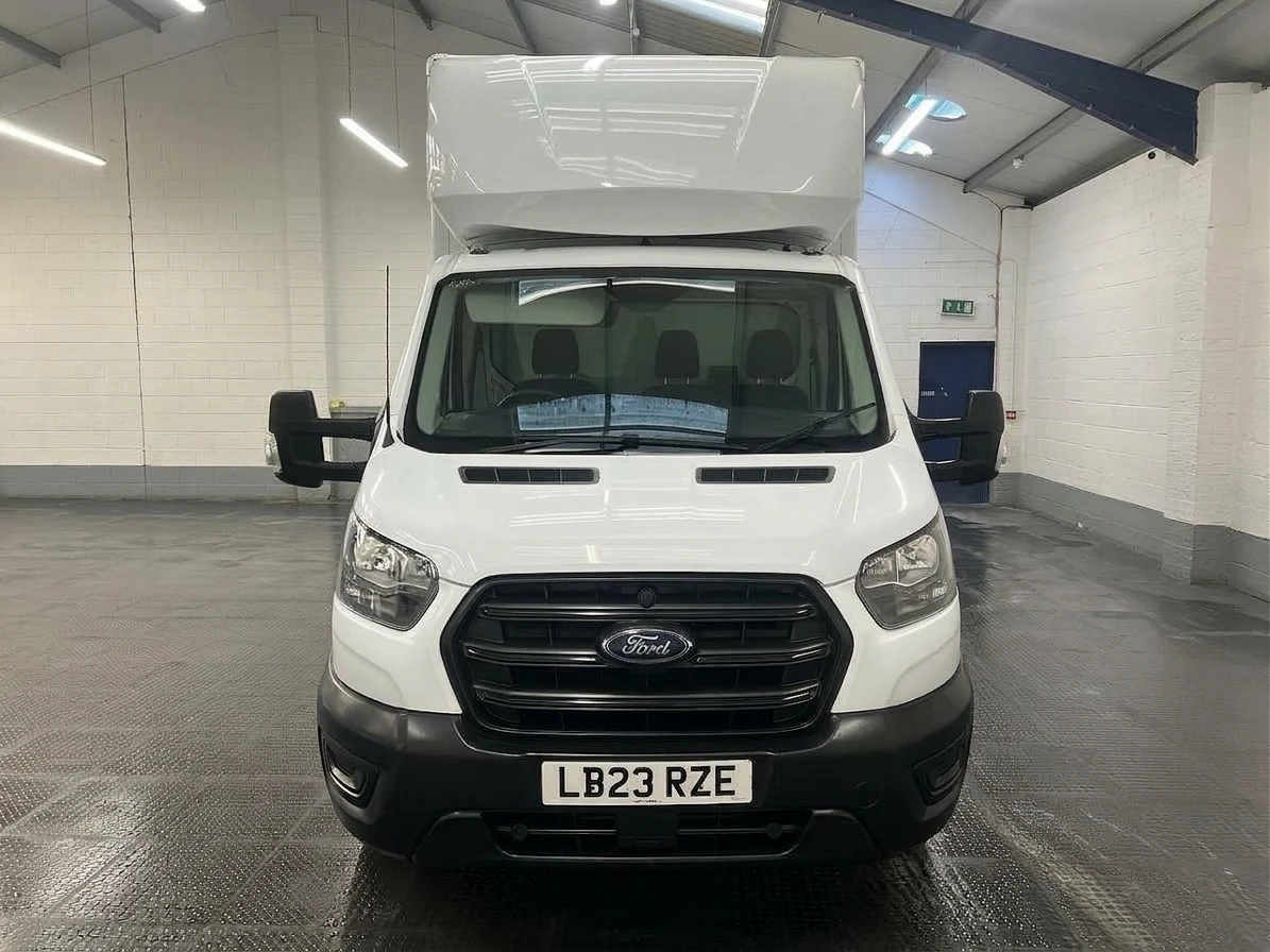 2023 Ford Transit CurtainSider Van — front view