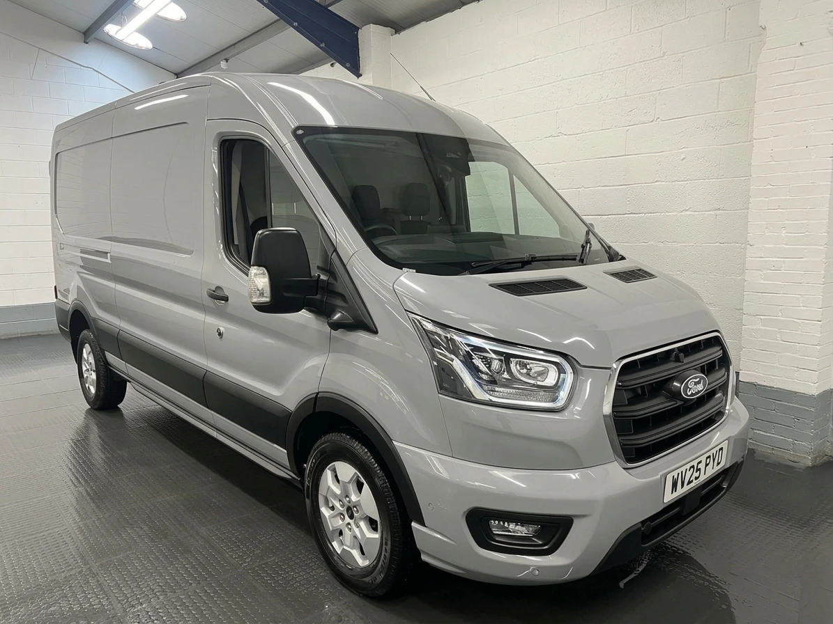 2025 Ford Transit Panel Van — front three-quarter view