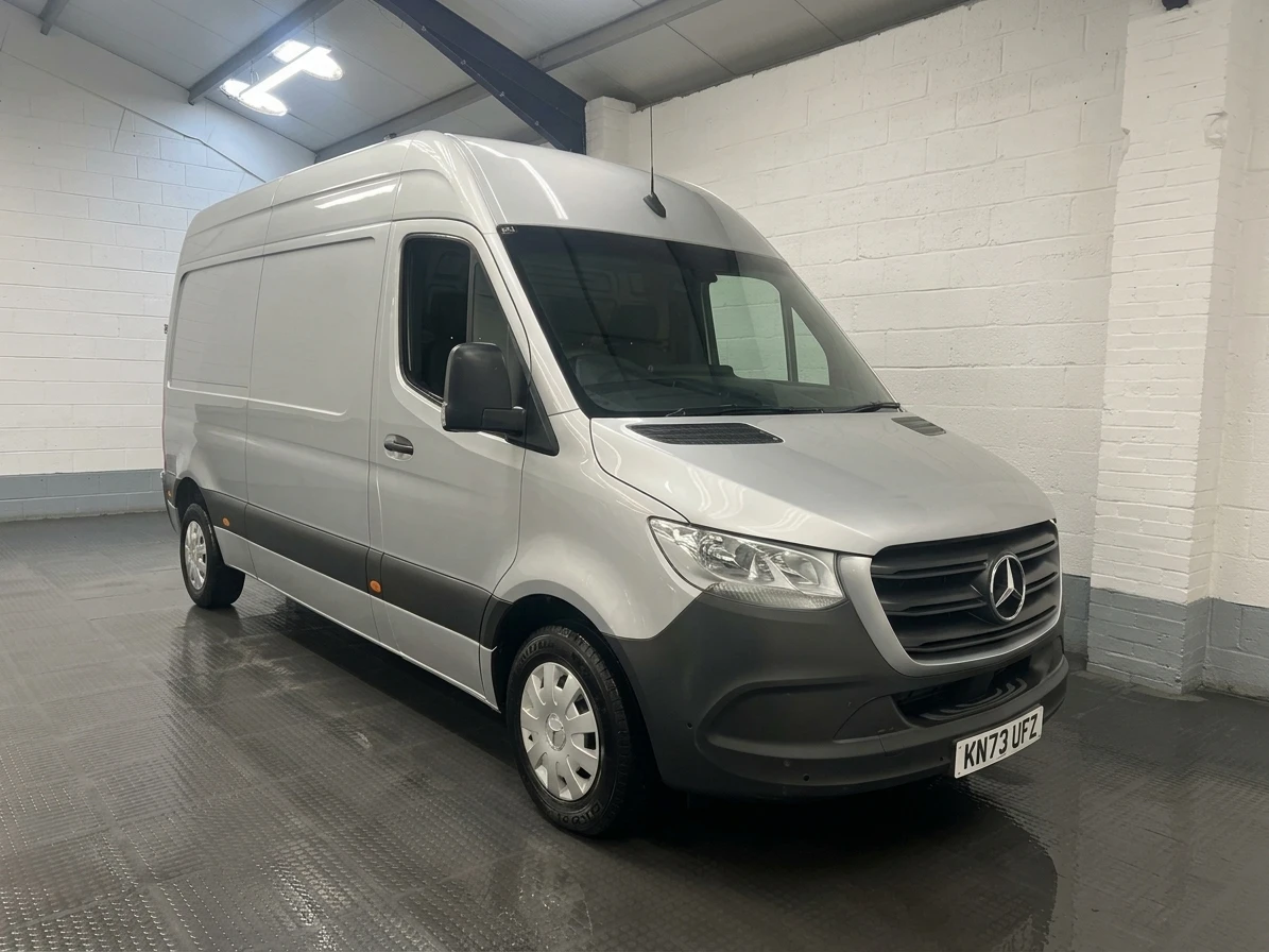 2023 Mercedes-Benz Sprinter Panel Van — front three-quarter view