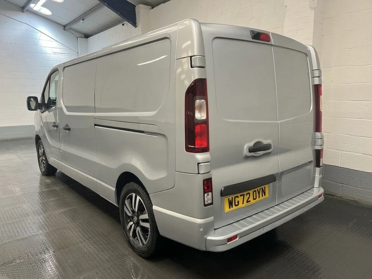 2023 Renault Trafic Panel Van — rear three-quarter view