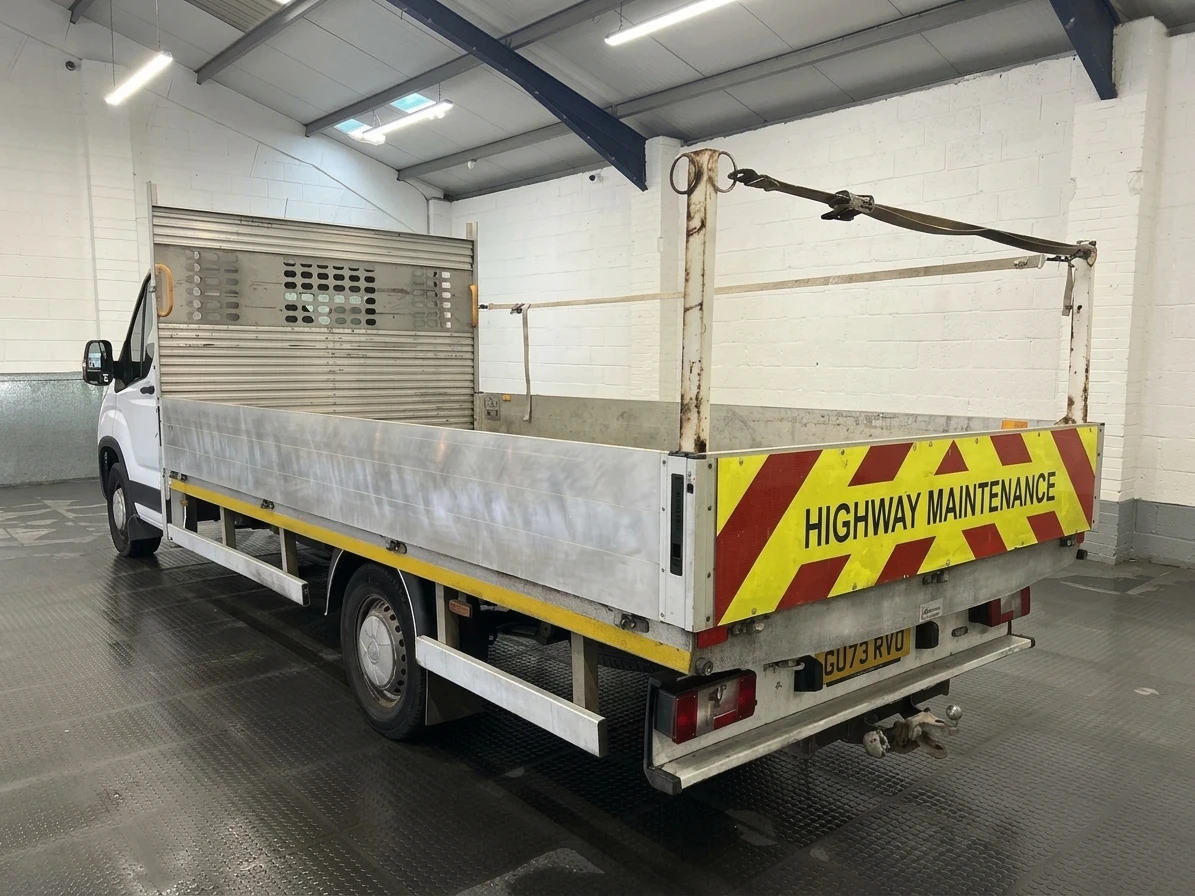 2023 Maxus Deliver 9 Dropside Van — rear three-quarter view