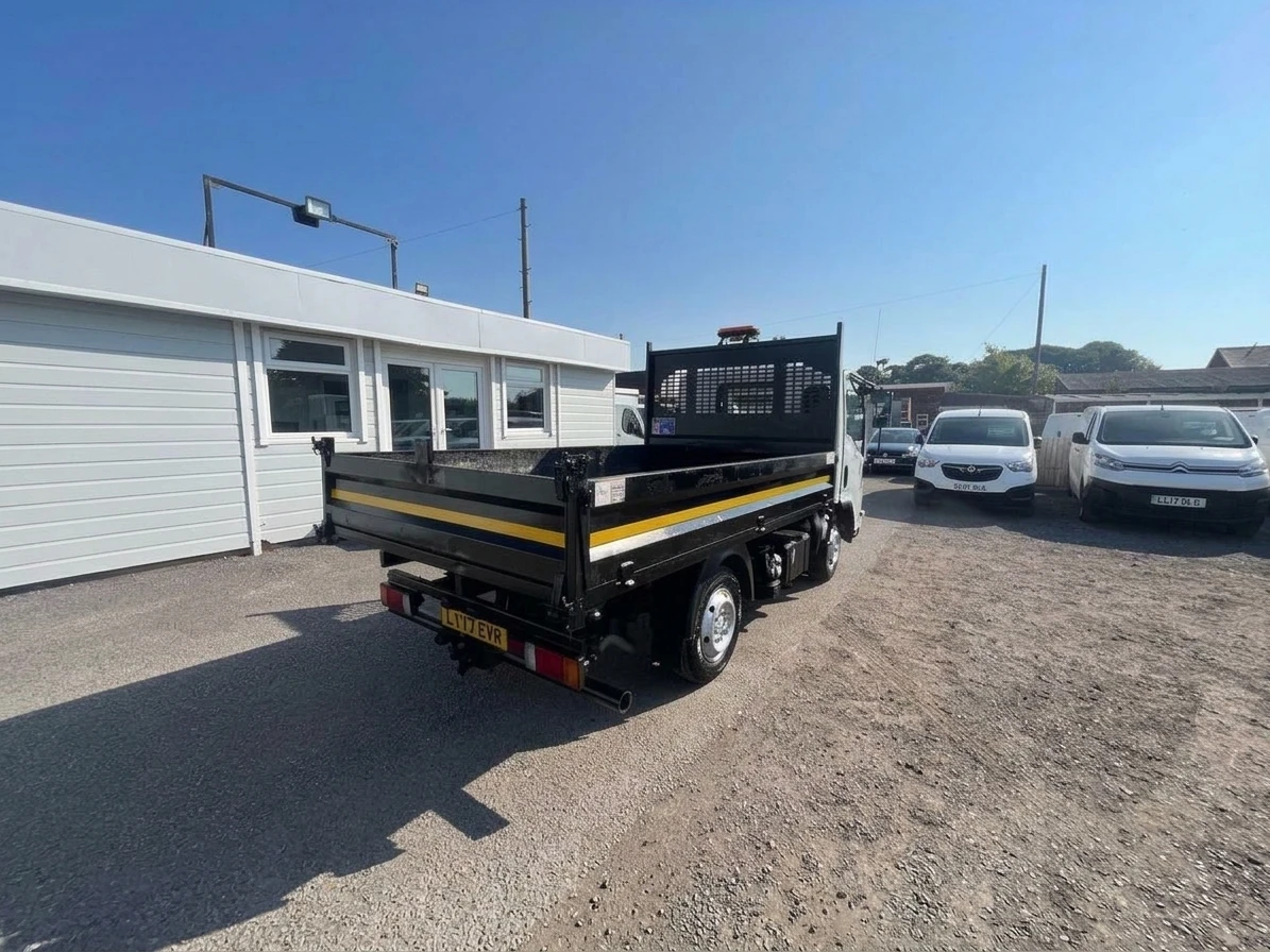 2023 Isuzu Grafter Tipper Van — rear three-quarter view