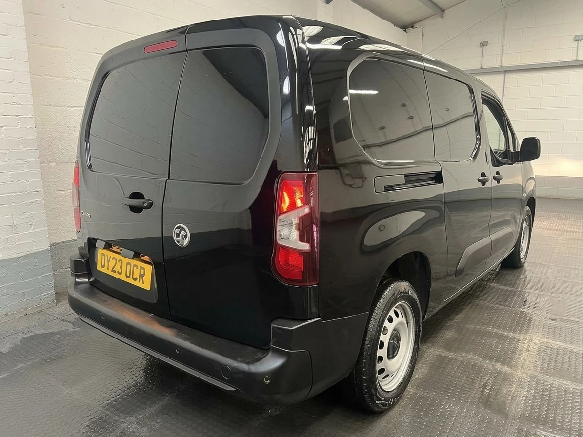 2023 Vauxhall Combo Panel Van — rear three-quarter view
