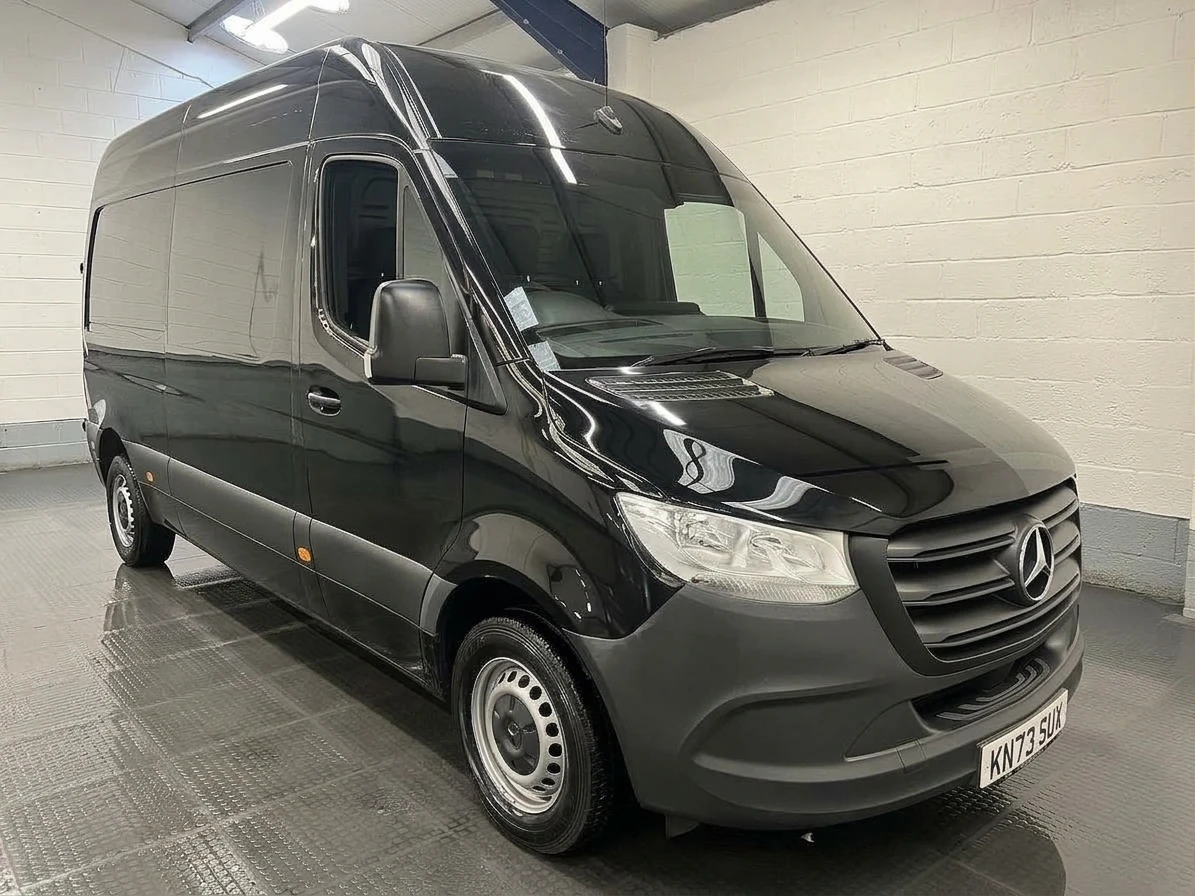 2023 Mercedes-Benz Sprinter High Roof Panel Van — front three-quarter view