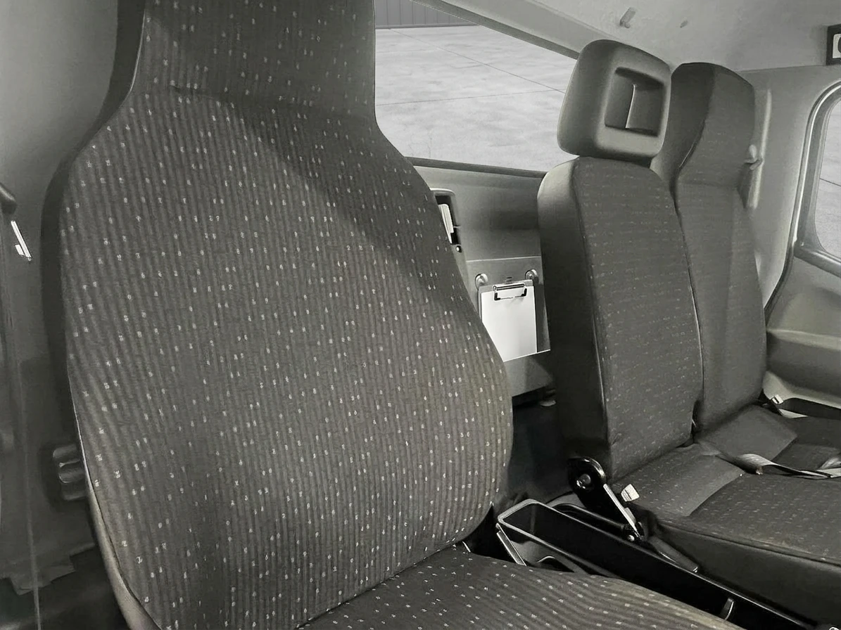 2023 Fuso Canter Tipper Van — cab interior
