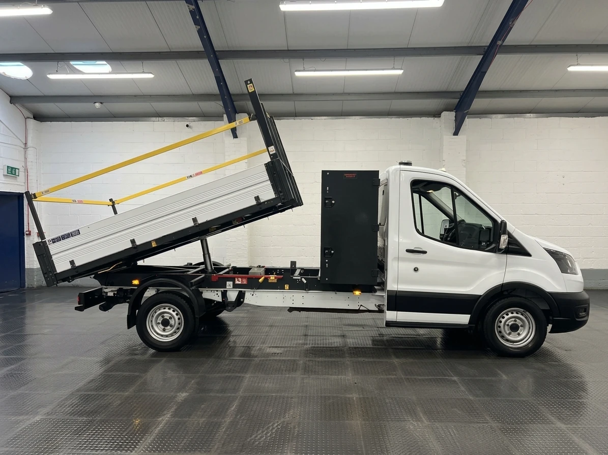2022 Ford Transit Tipper Van — side view
