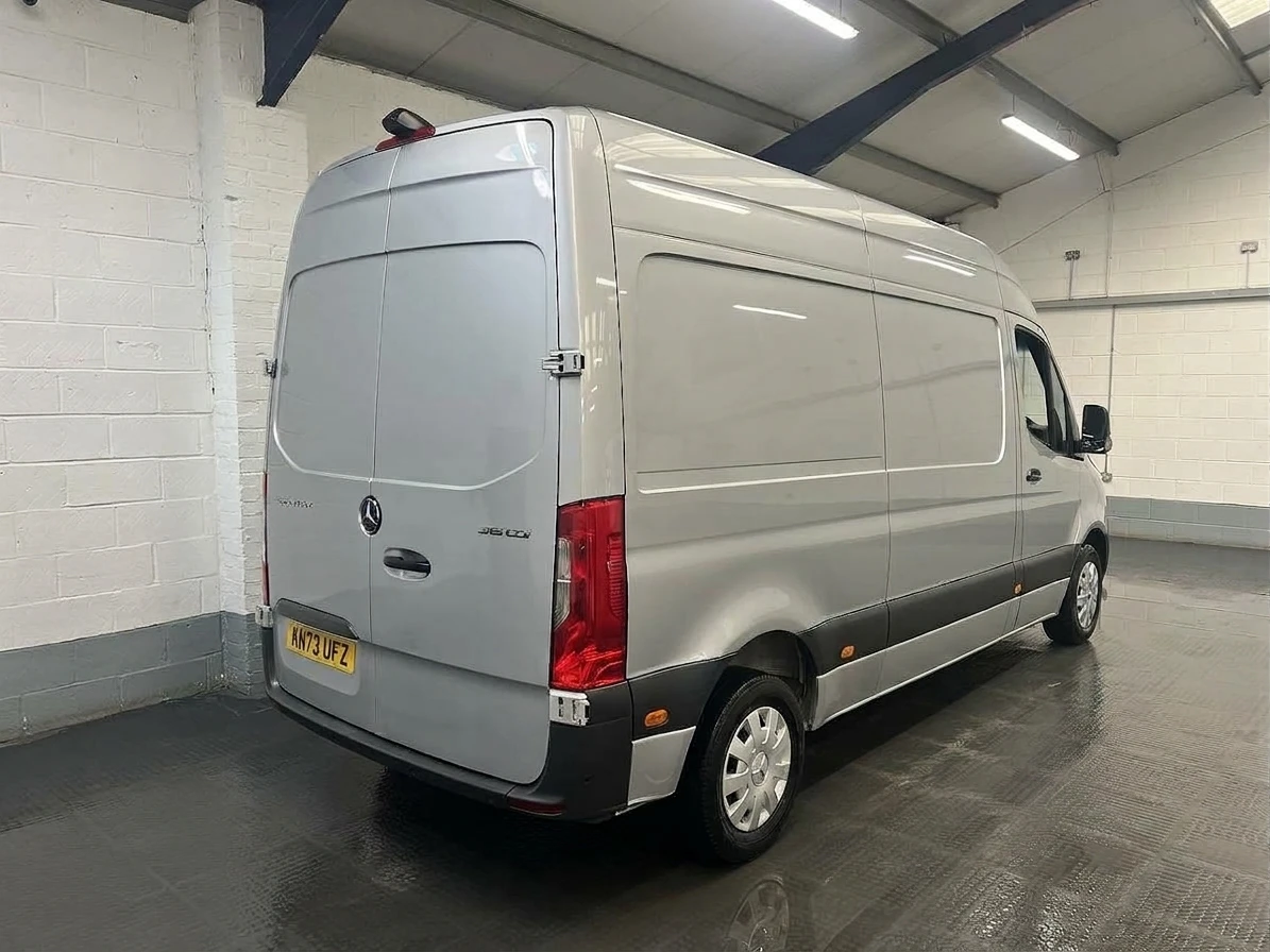 2023 Mercedes-Benz Sprinter Panel Van — rear three-quarter view