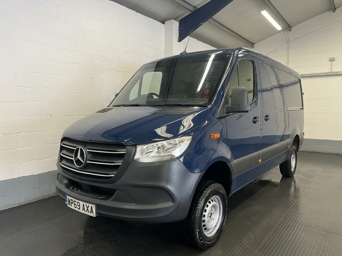 2019 Mercedes-Benz Sprinter Panel Van — front three-quarter view