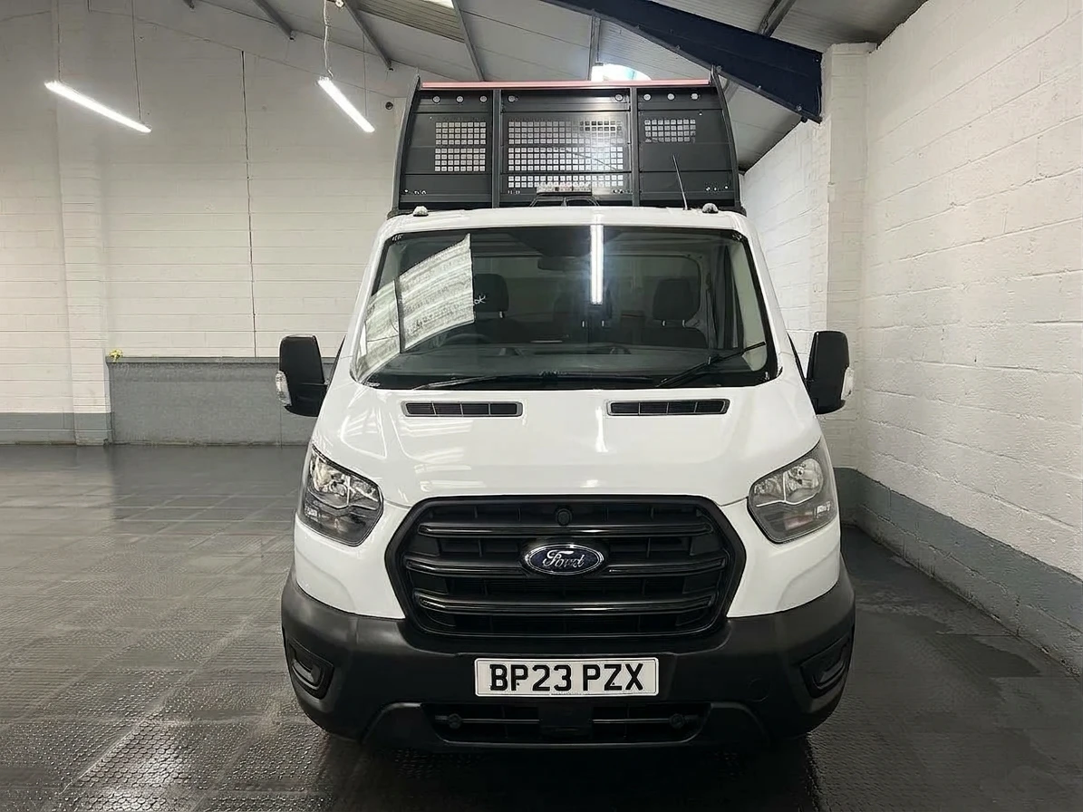 2023 Ford Transit Tipper Van — front view