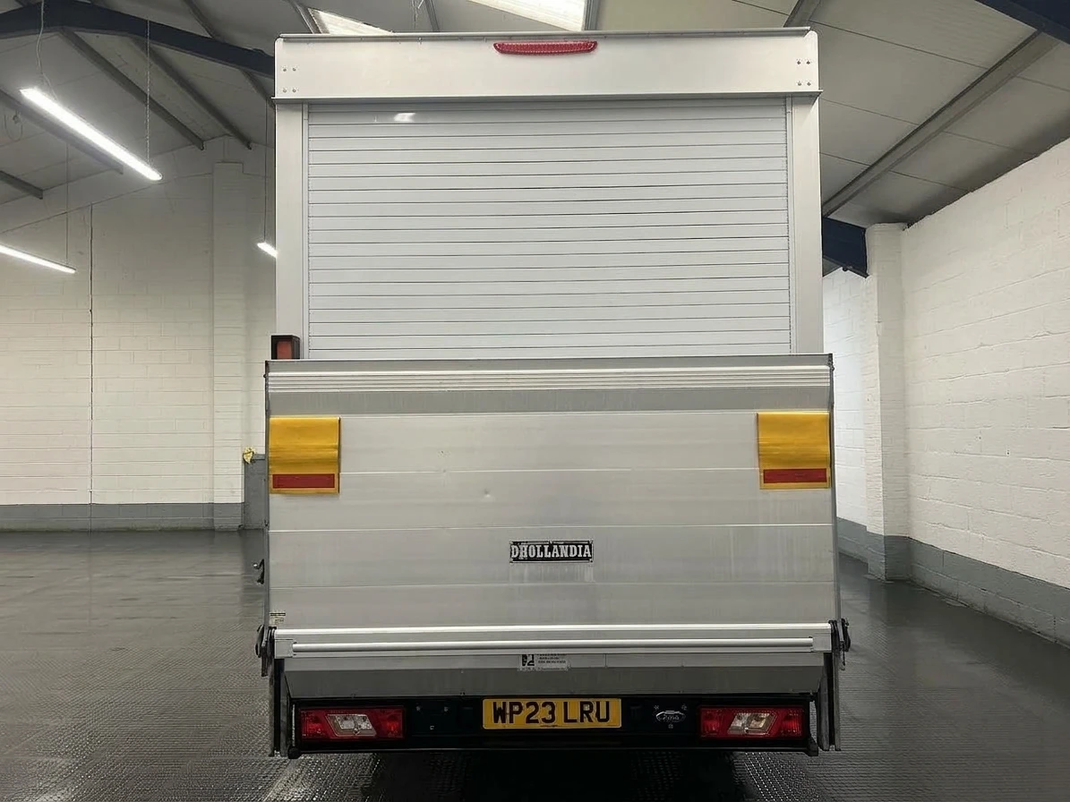 2023 Ford Transit Luton Box Van — rear view