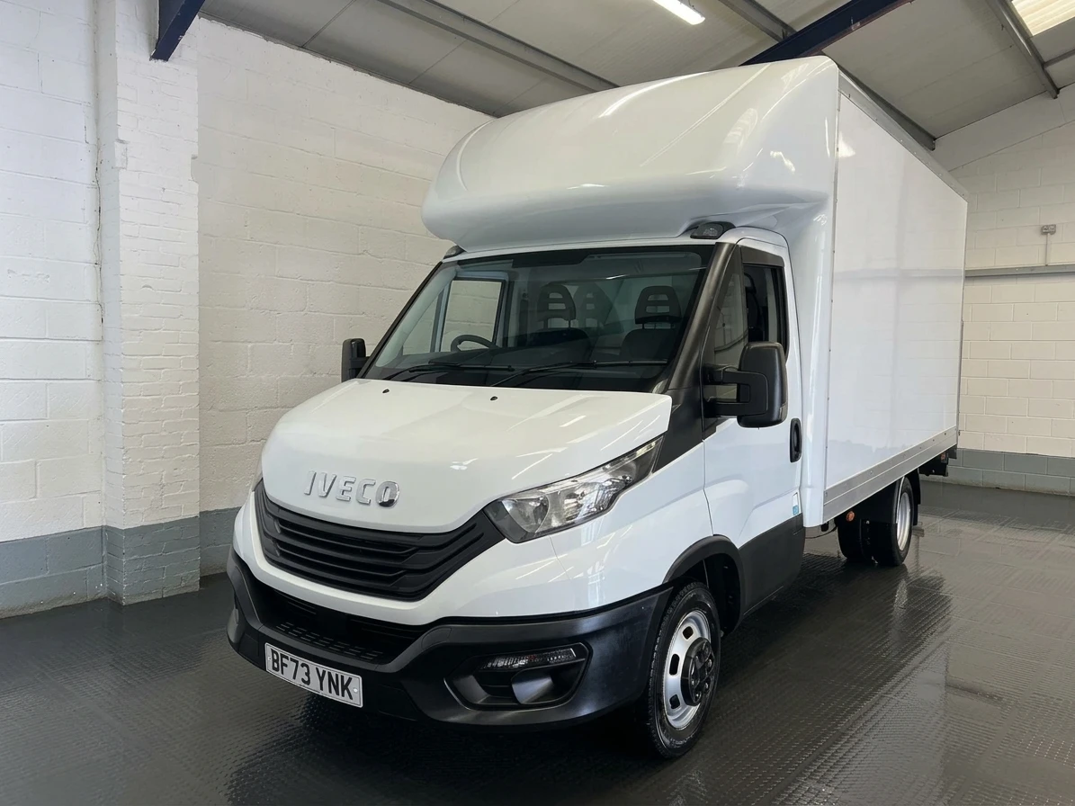2023 Iveco Daily Luton Box Van — front three-quarter view