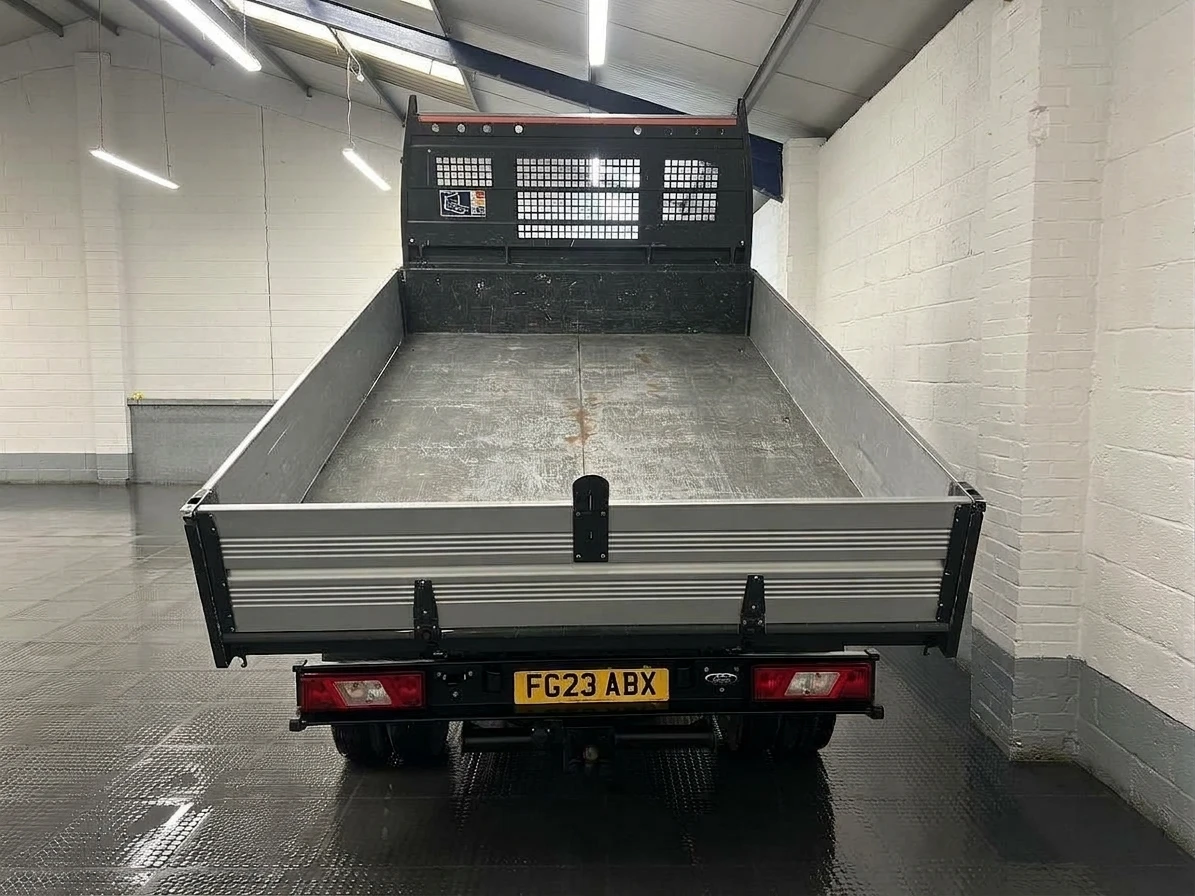 2023 Ford Transit Tipper Van — rear view