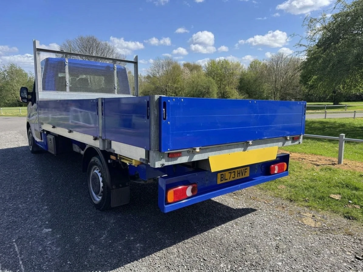 2024 Renault Master Dropside Van — rear three-quarter view