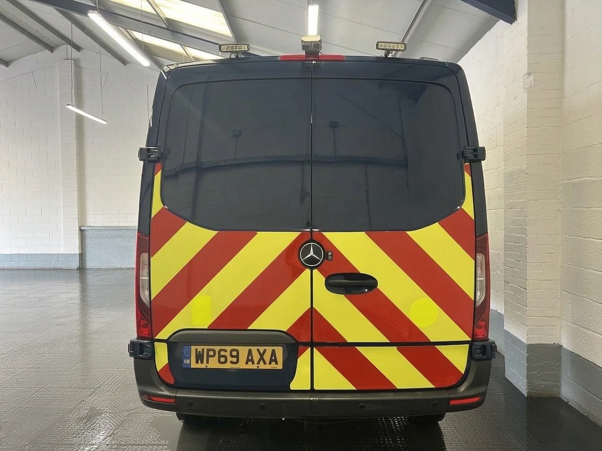 2019 Mercedes-Benz Sprinter Panel Van — rear view