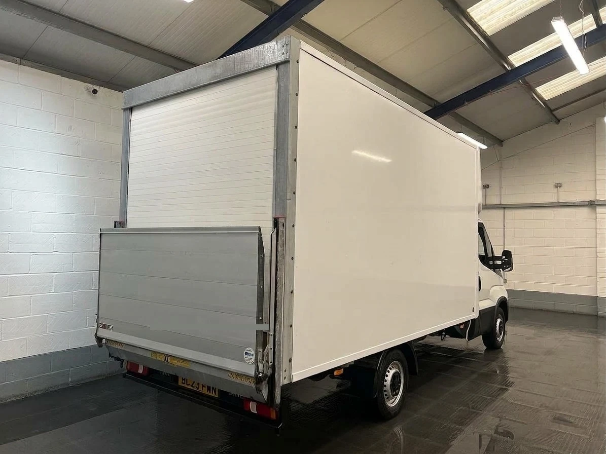 2023 Iveco Daily Luton Box Van — rear three-quarter view