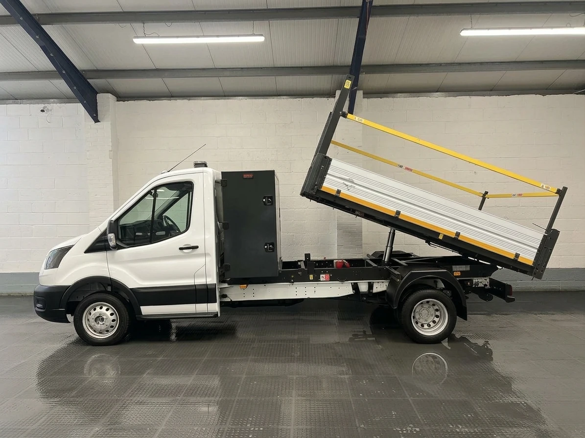 2023 Ford Transit Tipper Van — side view