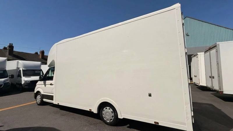 2022 Volkswagen Crafter Luton Low Loader Van — side view