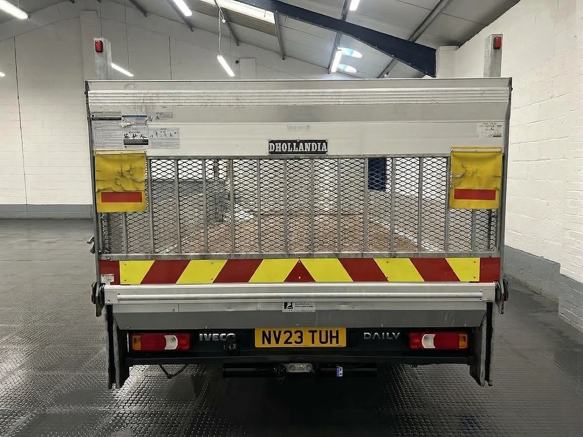 2023 Iveco Daily Dropside Van — rear view