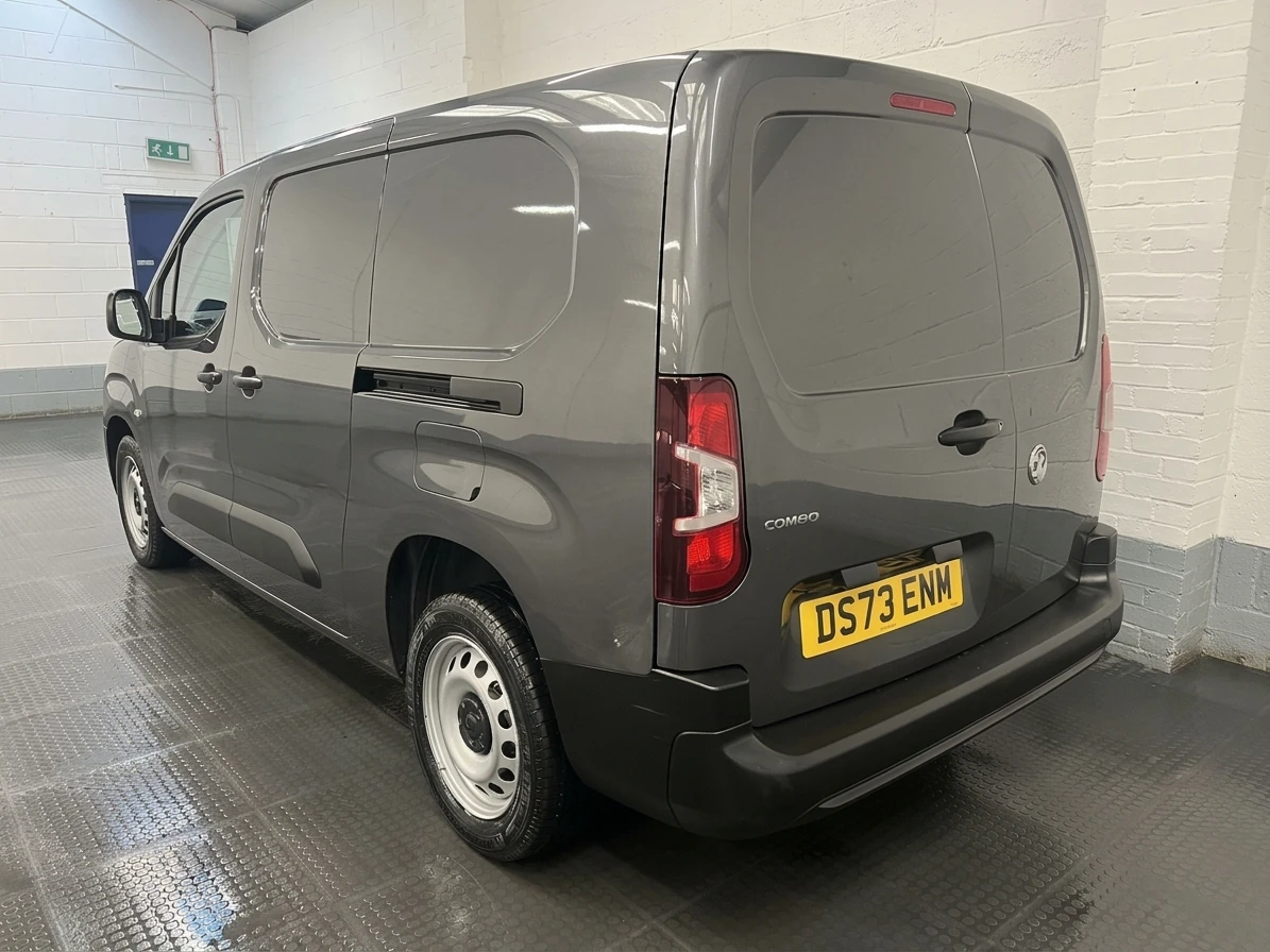 2023 Vauxhall Combo Panel Van — rear three-quarter view