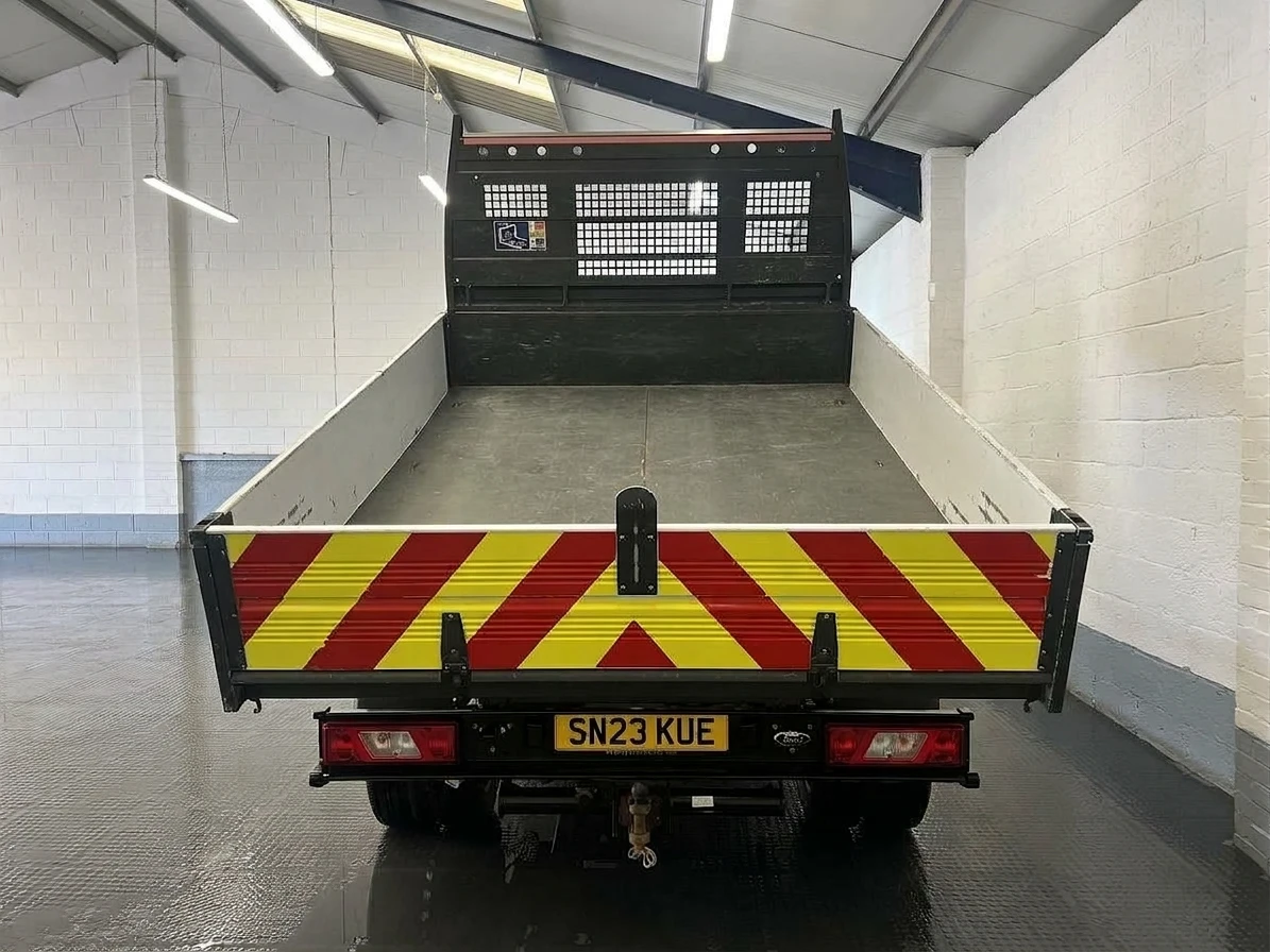 2023 Ford Transit Double Cab Tipper Van — rear view
