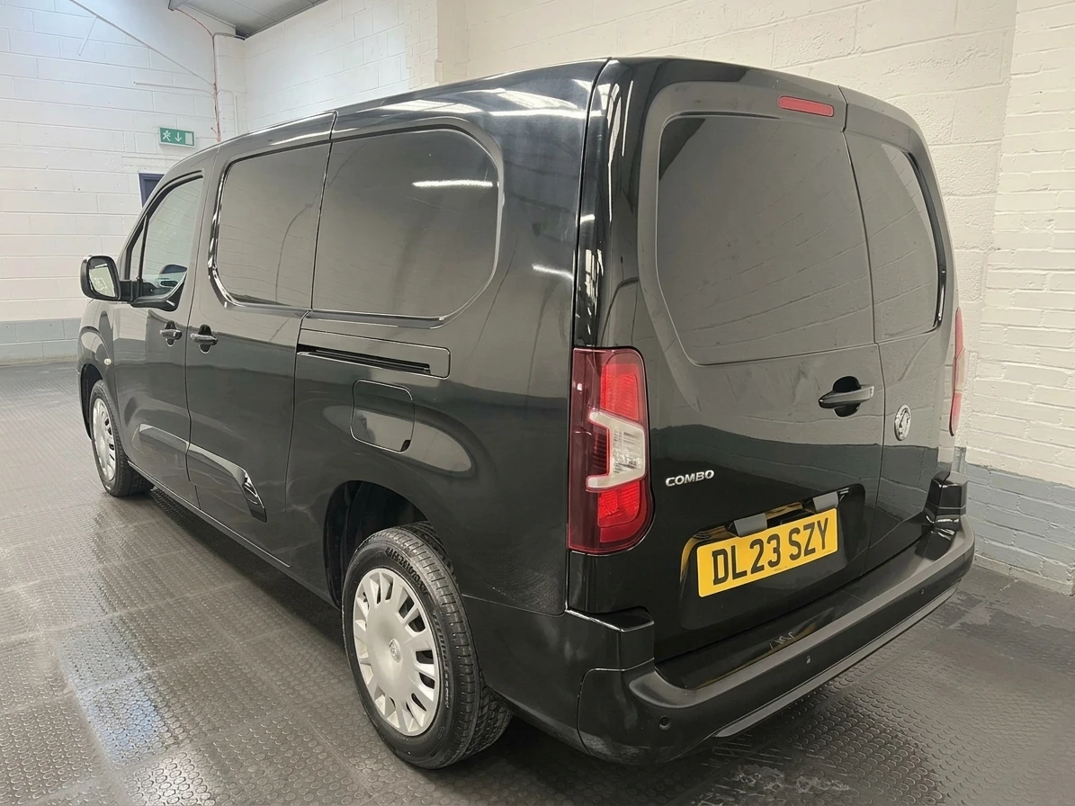 2023 Vauxhall Combo Panel Van — rear three-quarter view