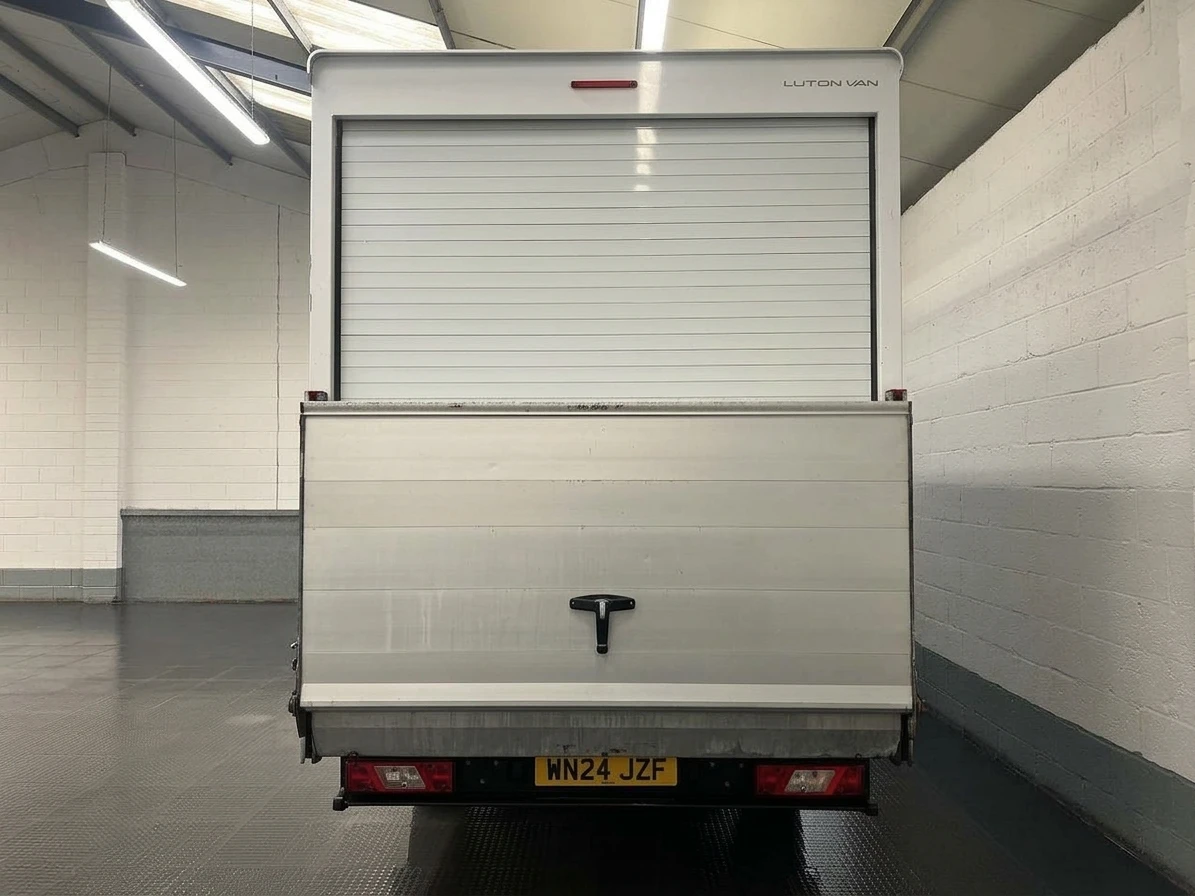2024 Ford Transit Luton Box Van — rear view