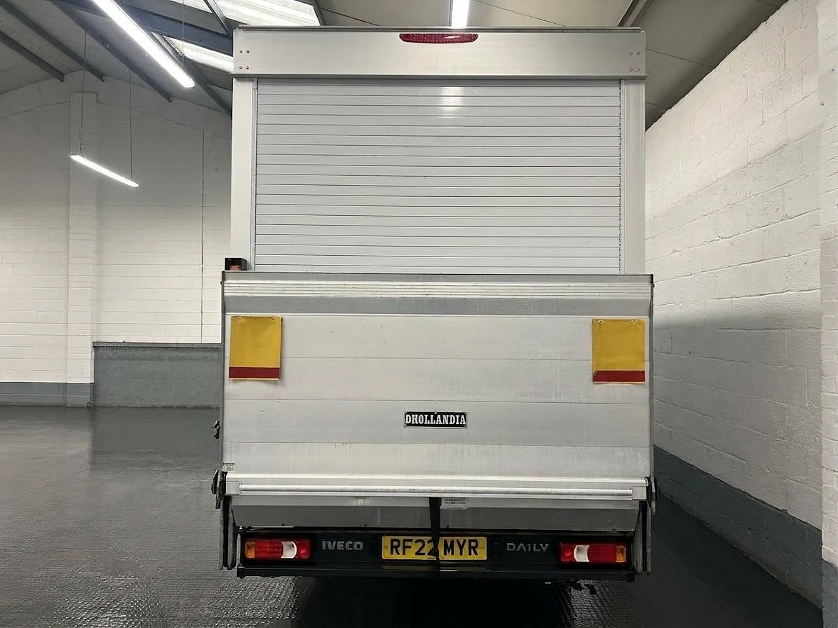 2022 Iveco Daily Luton Box Van — rear view