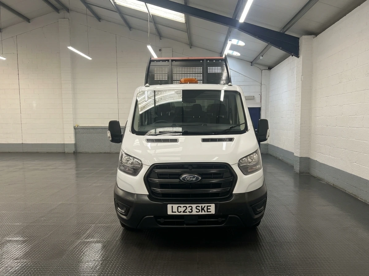 2023 Ford Transit Double Cab Tipper Van — front view