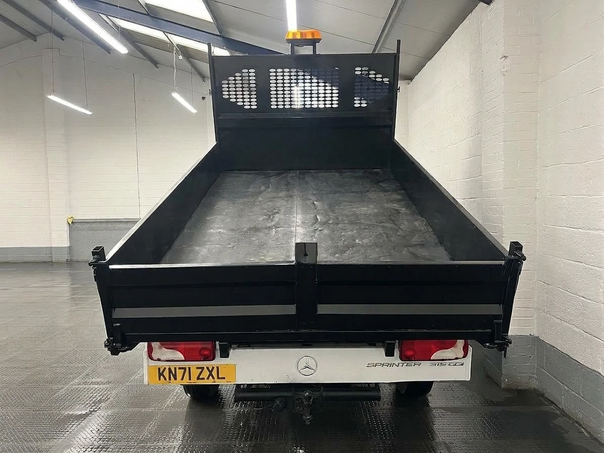 2021 Mercedes-Benz Sprinter Tipper Van — rear view