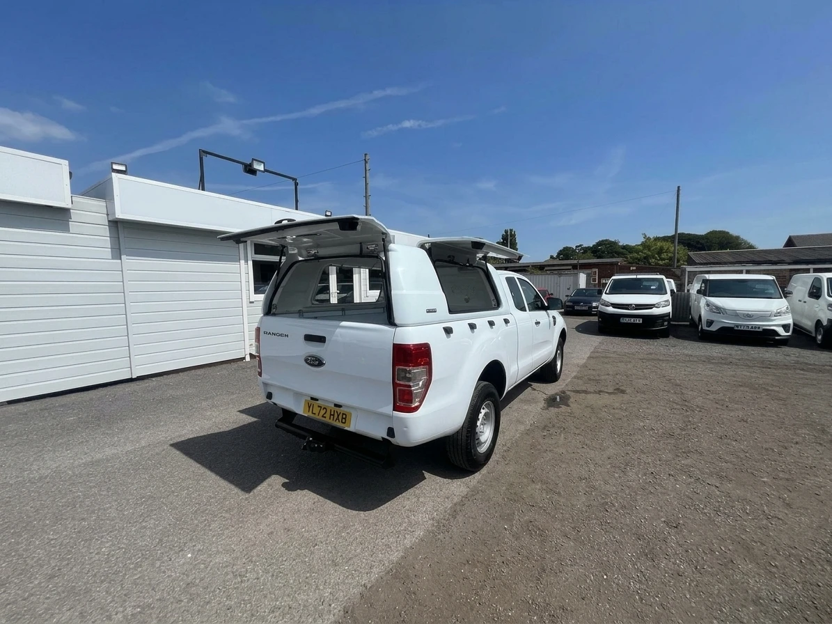 2023 Ford Ranger PickUp Van — rear three-quarter view